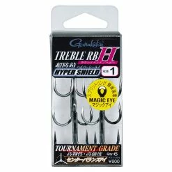 Terminal Tackle Gamakatsu No.67554 Treble RB Heavy