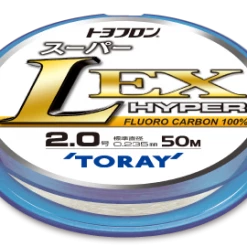 Toray Toyoflon Super L · EX Hyper Fluorocarbon Leader 50m (S75X)