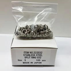 Ten Mouth (TM6) 222EX Split Ring EX 100pcs Bulk Pack