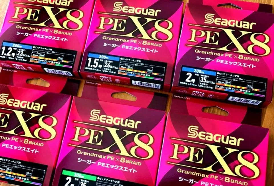 Lines Seaguar PE X8 Grandmax 3 Lines Seaguar PE X8 Grandmax