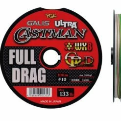 D505 YGK Galis Ultra Castman Full Drag WX8 GP-D 100m Connected