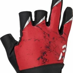 Daiwa 3/5 Cut Padded Quick-drying Gloves DG-2121/2021/8121 Accessories