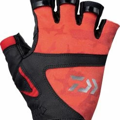 Daiwa 3/5 Cut Padded Quick-drying Gloves DG-2121/2021/8121 Accessories