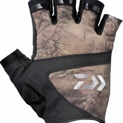 Daiwa 3/5 Cut Padded Quick-drying Gloves DG-2121/2021/8121 Accessories