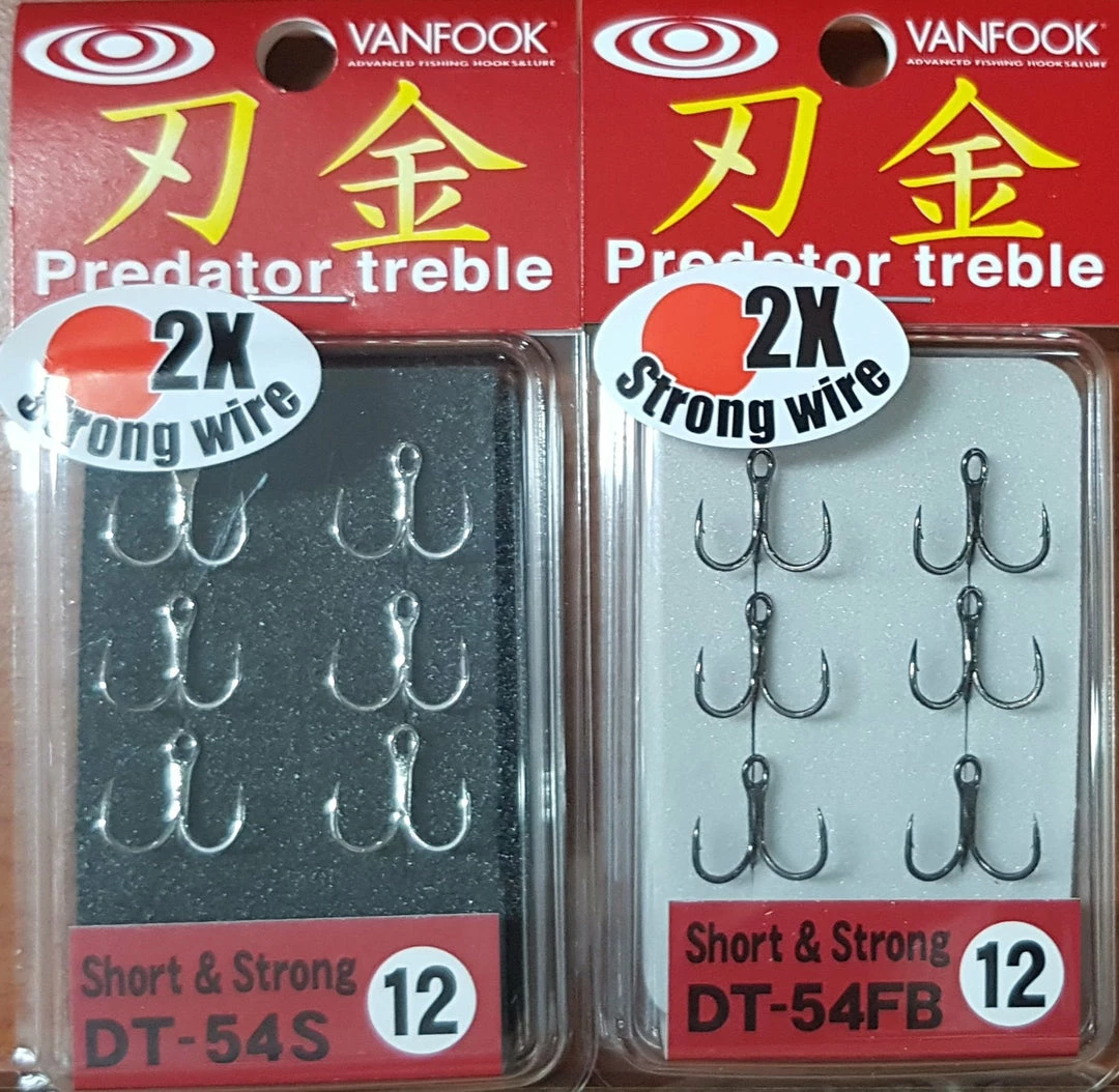 Vanfook Predator Treble 2X DT-54 1 Vanfook Predator Treble 2X DT-54