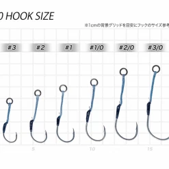 Vanfook Jigen Single Assist JA-40 Terminal Tackle
