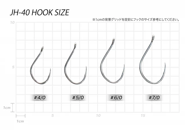 Vanfook Jigen Grippy JH-40 Terminal Tackle 2 Vanfook Jigen Grippy JH-40 Terminal Tackle