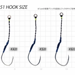 Terminal Tackle Vanfook Jigen Hyper Wire Assist JWS-51 6 Terminal Tackle Vanfook Jigen Hyper Wire Assist JWS-51