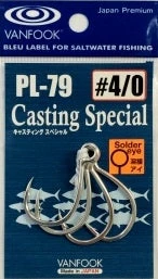 Vanfook Casting Special Single Hook PL-79 Terminal Tackle 1 Vanfook Casting Special Single Hook PL-79 Terminal Tackle