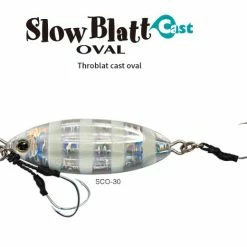 ZetZ Slow Blatt Cast OVAL 20gm & 30gm Jigs