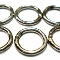 Terminal Tackle Ten Mouth (TM9) 221 Welded Solid Ring 100pcs Bulk Pack