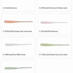 Fishing Buddy Singapore Maria Mama Worm Soft SLIM CRAWLER Soft Lures