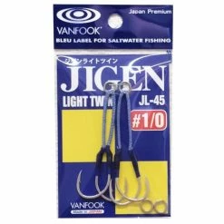 Vanfook Jigen Light Twin Hook JL-45 Terminal Tackle