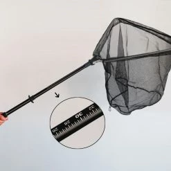 Others Rubber Landing Net With Laser Ruler Accessories