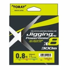 Lines Toray Jigging PE Power Game X8 300m(F72M)
