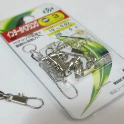 NT Swivel Terminal Tackle N.T 182WN Ball Bearing Swivel With Interlock Snap
