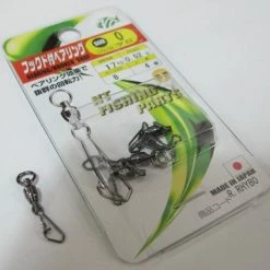 NT Swivel Terminal Tackle N.T 183WB Ball Bearing Swivel With SS Hooked Snap