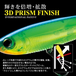 Lures Yozuri 3DB Prop (F) 90mm [R1107]