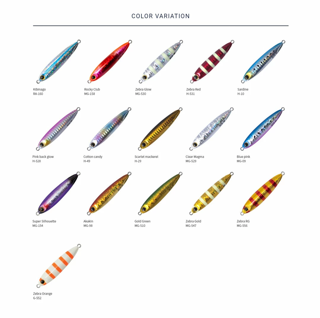 ZetZ Slow Blatt Cast SLIM 60gm 2 ZetZ Slow Blatt Cast SLIM 60gm