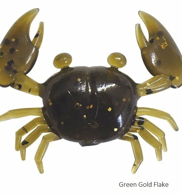 Nikko Super Little Crab 1" Lures 4 Nikko Super Little Crab 1" Lures